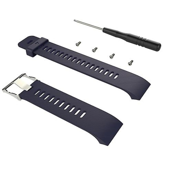 Til Garmin Forerunner 30 / 35 Silikone urrem Blue