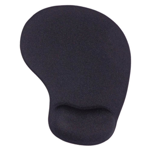 Musemåtte Memory Foam Håndledsstøtte Ergonomisk Skridsikker Musemåtte Håndledsstøtte Musemåtte Kontorartikler Gaming black