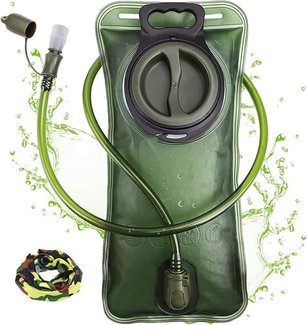 Hydrausisäiliö (1,5 l - 2 l - 3 l) vaellusreppuun