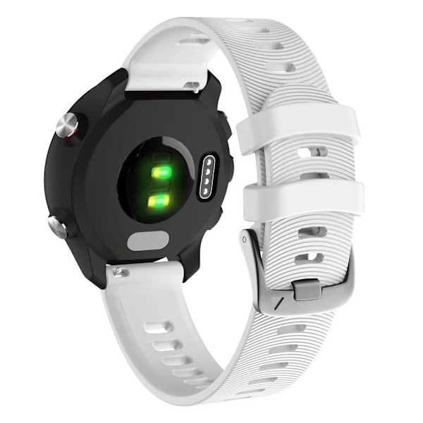 Til Garmin Forerunner 245/245M Sport Blød Silikone Udskiftningsurrem Armbånd Gummibånd