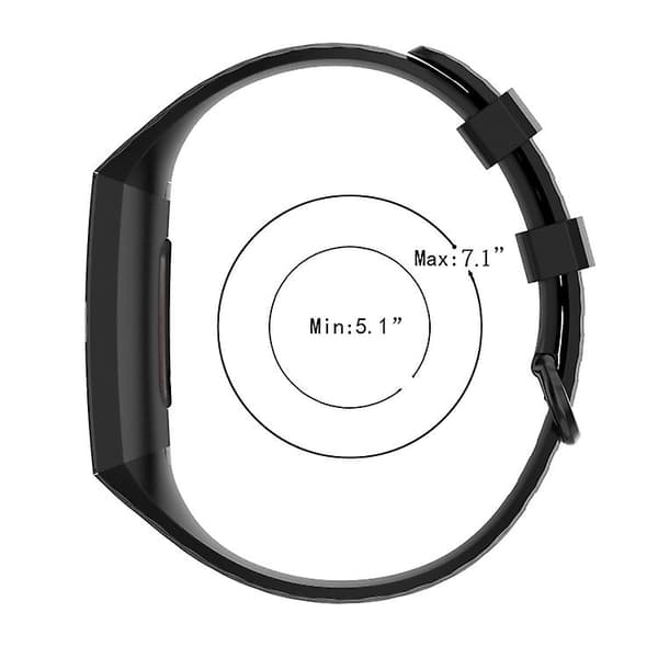 Värillinen solki Tpu- watch Fitbit Charge 4 / Charge 3 Se White