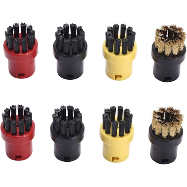 4-pack ersättningsrundborstar för Karcher SC1 SC2 SC3 SC4 SC5 SC7 ångrengörare