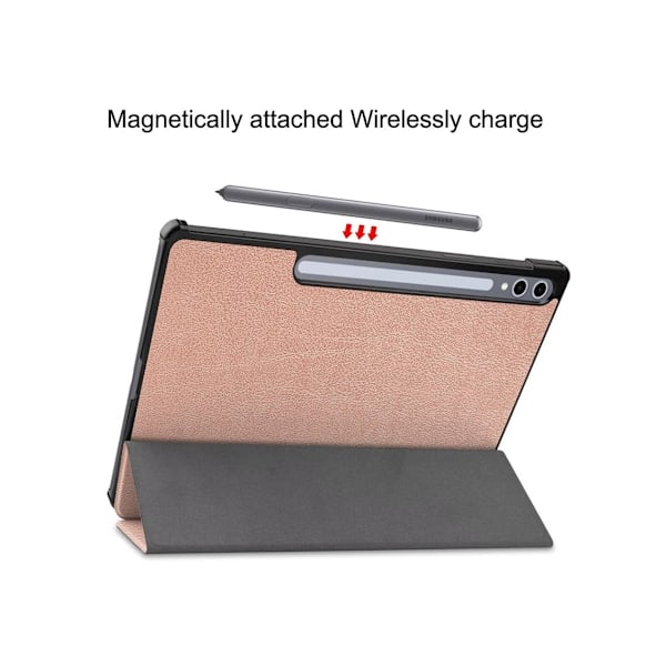Etui til Samsung Galaxy Tab S9fe Plus 12.4 Guld