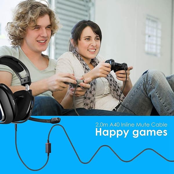 Ersättningsheadsetkabel, för Astro A10/a40 Gaming Headset