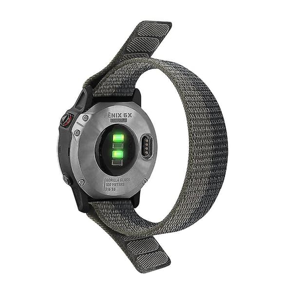 Garmin Fenix ​​7x koukku ja watch nylon Black Grey