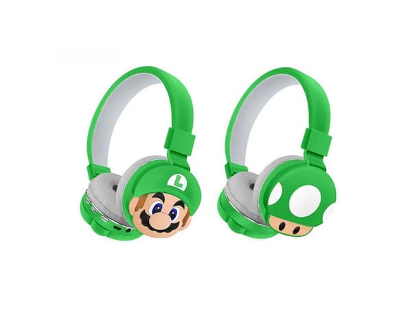 Super Mario trådlösa barnhörlurar