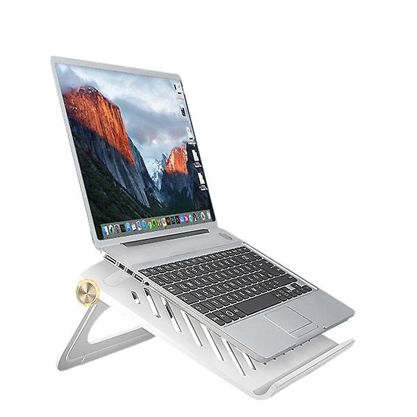 Bærbar computer stand skrivebord foldbar holder notebook holder køling beslag stigerør til bærbar computer & tablet tilbehør Pink