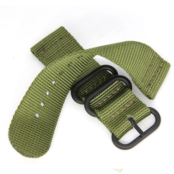 Suunto watch kolmirenkaaseen terässolki nylon Army Green