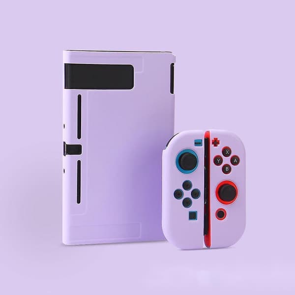 Nintendo Switch Tpu Soft Case Täyskansi Cover Case Uv Case Purple