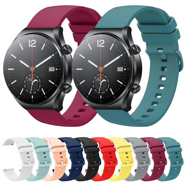 Silikoneur til Xiaomi Watch S1 Black