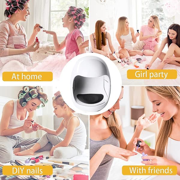 Mini UV LED Neglelampe Søt Egg Egnet For Enkelt Finger SIURN
