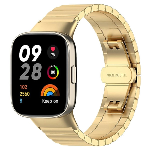 Metallista valmistettu ranneke Xiaomi Redmi Watch 3/ Mi Watch Lite 3 r -kellolle