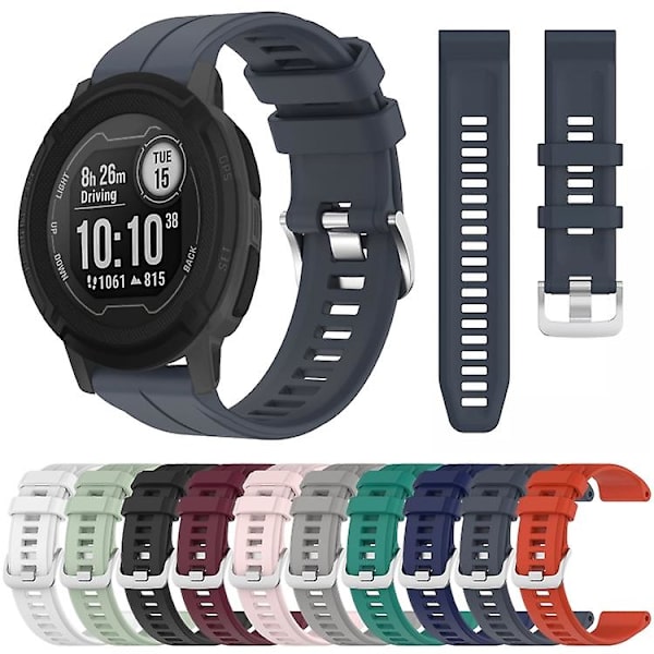 Garmin Instinct 22 mm yksiväriselle watch Pink