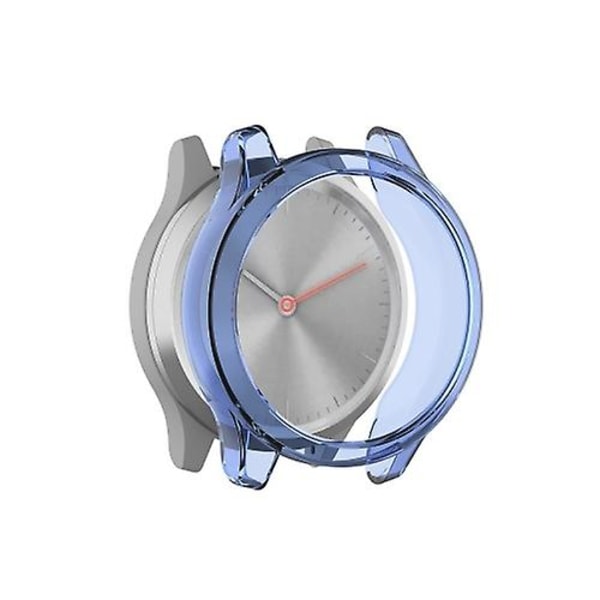 För Garmin Vivomove Luxe & Style Tpu skyddande skal Clear Blue