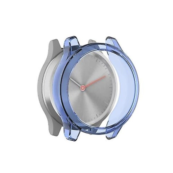 Til Garmin Vivomove Luxe & Style Tpu Protective Shell Clear Blue