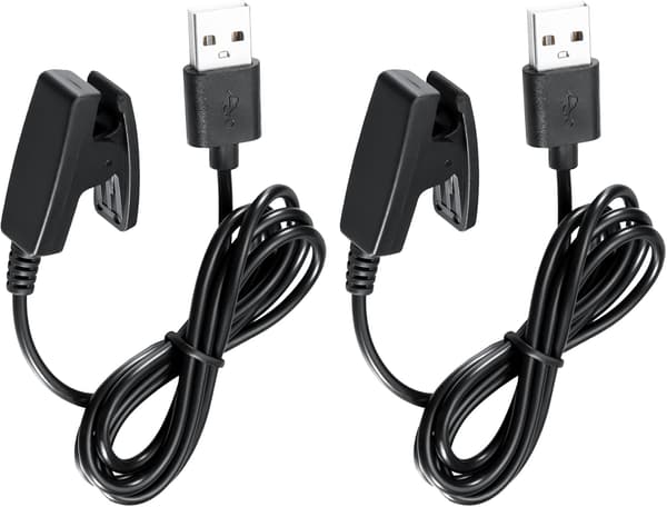Laddare för Garmin Approach S20/G10 Forerunner 235/35/64/230/630/645 2Pack