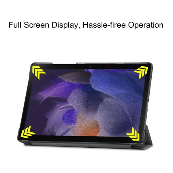 Trifold Tablettdeksel (Samsung Galaxy Tab A8 10.5 2021 10.5 Grå)