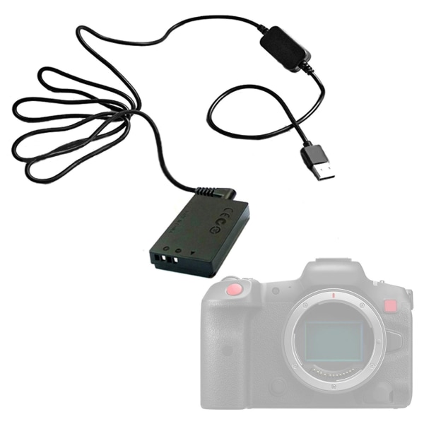 Ack-e12 DC Adapter For Eosm M10 M50 M100 M200 M50 kameraer Usb Drive Kabel