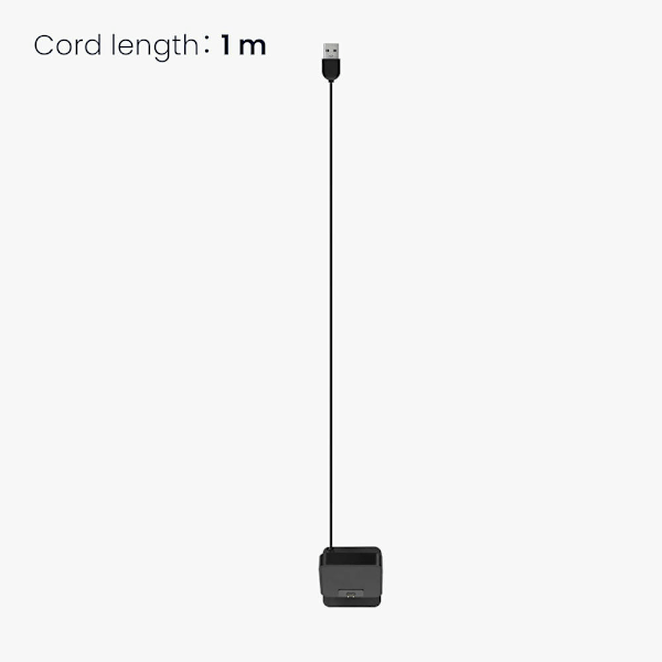 Lader for Xiaomi Redmi Band 2 - Ladekabel med stativfunksjon