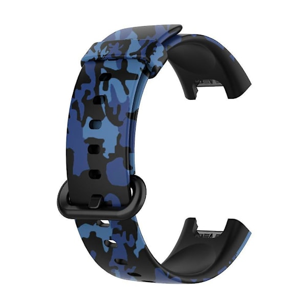 Smart Watch Ersättning Kamouflage Blå Smart Watch Armband för Xiaomi Mi Watch 2 Lite för Redmi Watch 2 Lite