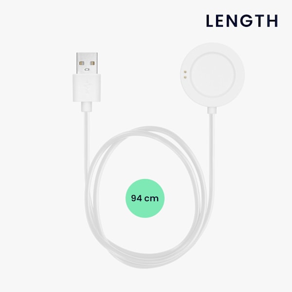Laddare för Xiaomi Watch S2 42mm 46mm USB-laddningskabel