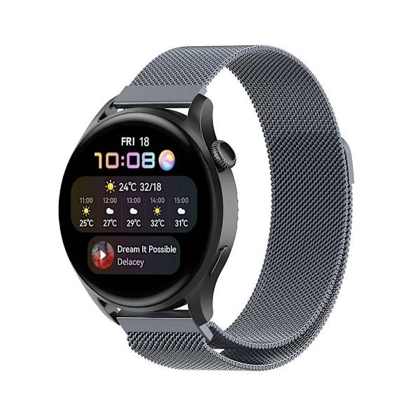 Til Huawei Watch GT 3 42mm 20mm Ur Til Huawei Watch GT 3 42mm Grey