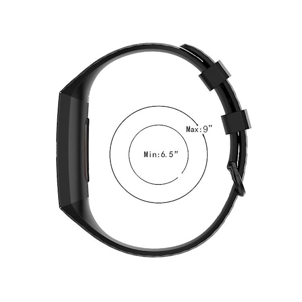 Färgspänne Tpu Watch för Fitbit Charge 4 / Charge 3 Se Red