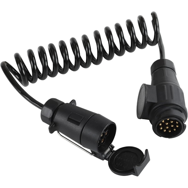 13-polet til 7-polet 1,8 m tilhengerforlengelseskabeladapter for sleping
