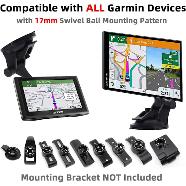 Garmin GPS Holder - GPS Køretøjsmontering Wi