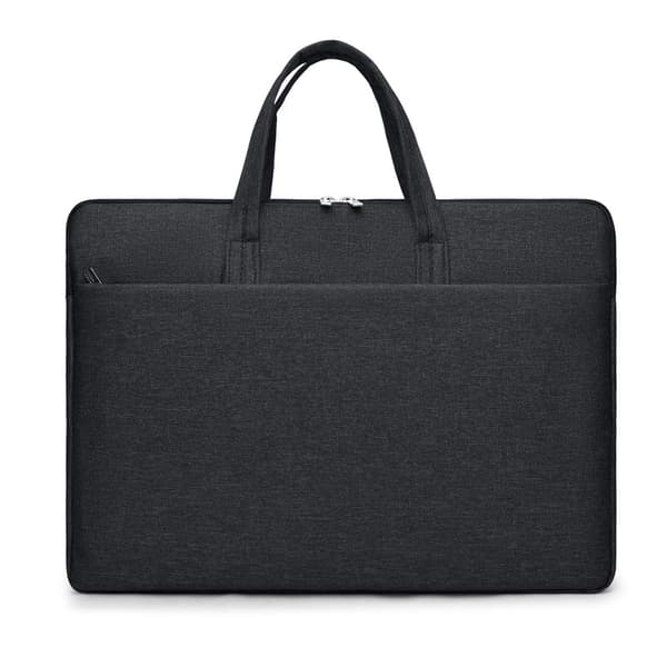 Laptop taske 14 tommer Holdbar vandtæt Bærbar computertaske, sort
