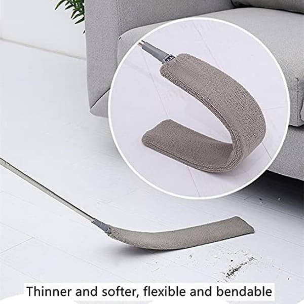 Retractable Gap Dust Cleaner med erstatningsklud under apparatet til hjemmet