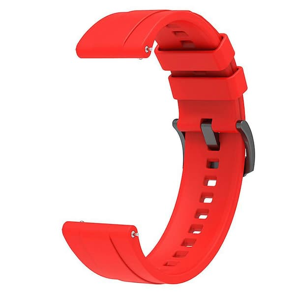 22mm silikone rem til Huawei Watch Gt 4 46mm Red