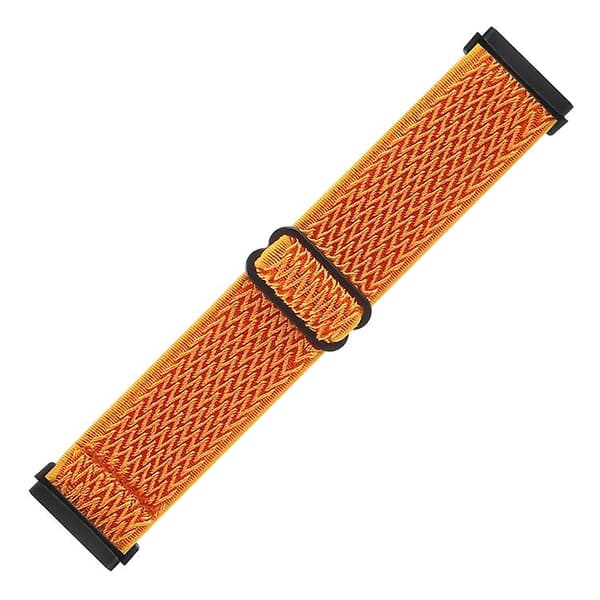 Fitbit Versa 4 / Sense 2 Universal Wave Nylon watch Orange