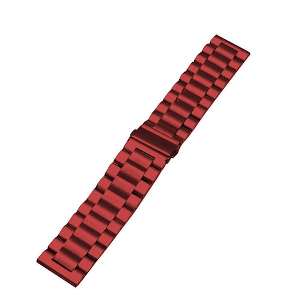 Rustfrit stålrem til Huawei Watch Gt 3 42mm / Watch Gt 2 42mm e Red