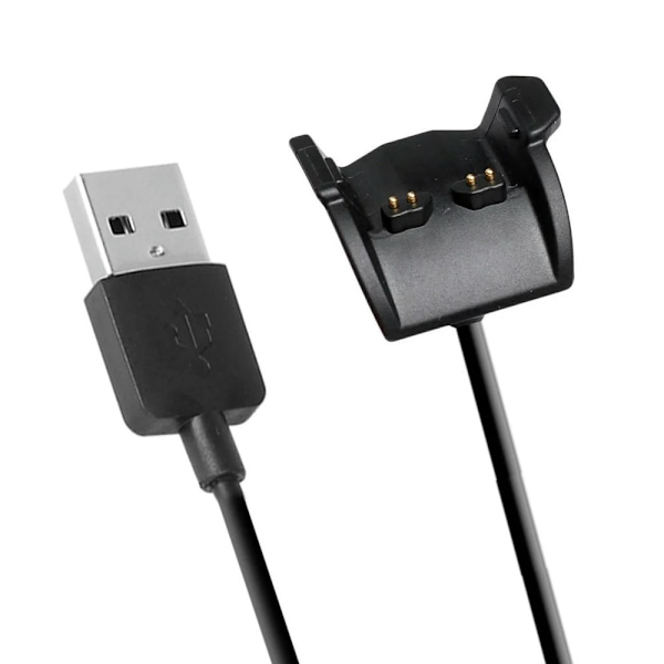 Lader for Garmin Vivosmart HR/HR+, erstatningsladekabel for aktivitetsmåler [2-pakning]
