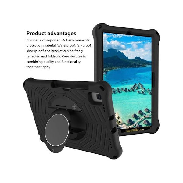 Tabletin suojus Samsung Galaxy Tab S6 Lite 10.4 2020 Sm P610/p615 Eva Musta