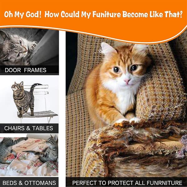 Couch Scratch Protector Cat Soffa, anti-scratch Furniture Protector