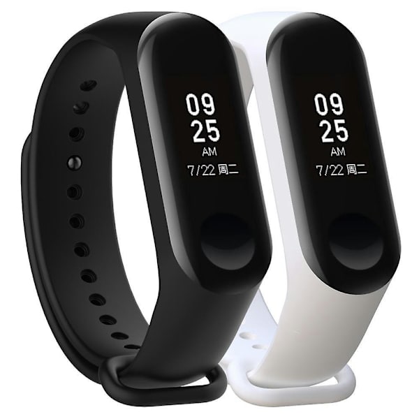Silikonarmband för Xiaomi Mi 3 4 Armband Sports Smartwatch Mjuk handledsbyte lime