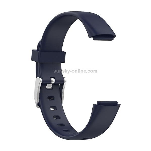 För Fitbit Luxe Silicone Watch Band Dark Blue