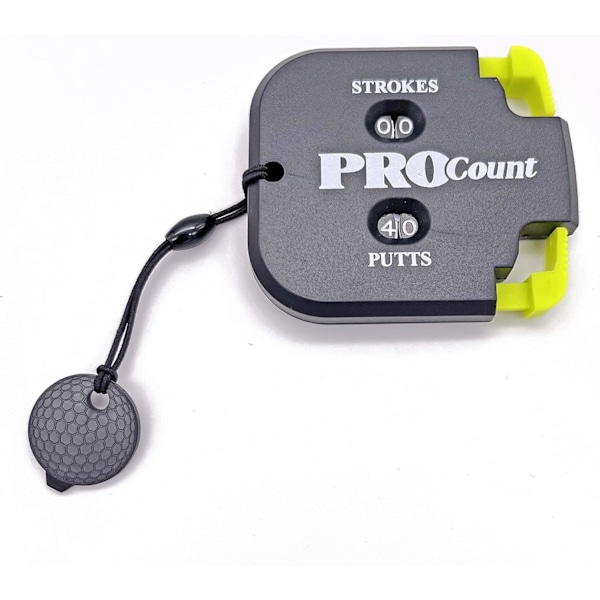 Bærbar digital golf-scoreteller - Slag- og putt-måler
