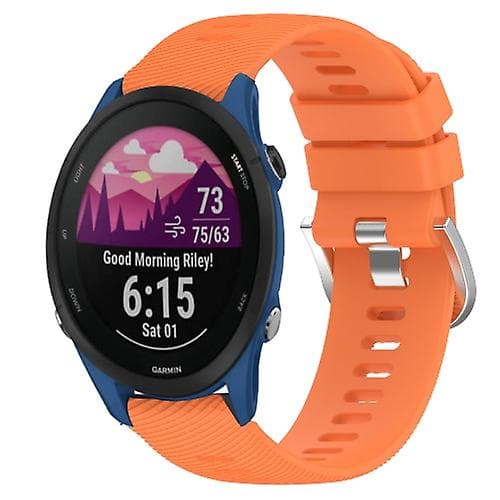 Garmin Forerunner 255s 18mm yksivärinen watch Orange