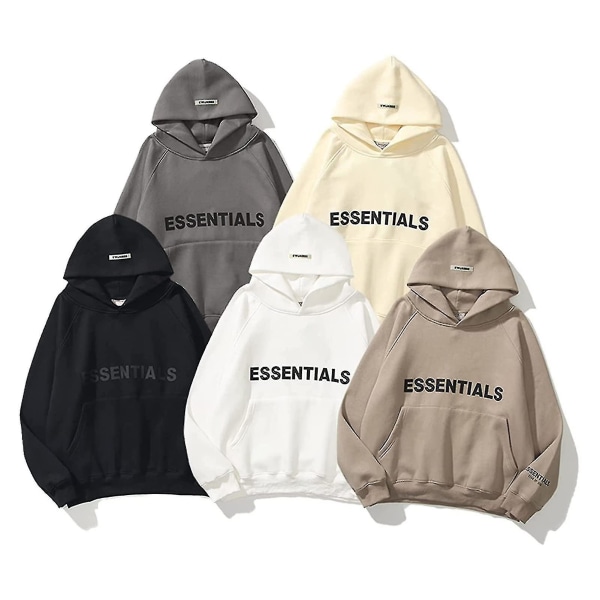 Hettegenser Herre Dame Fear Of God Street Merch Letter Hettegenser XL