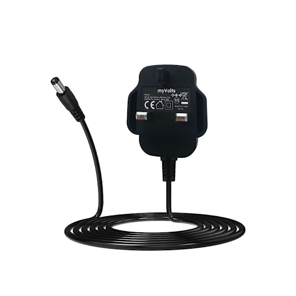 6V myVolts erstatningsstrømadapter kompatibel med Sony XDR-S41D DAB-radio UK plug