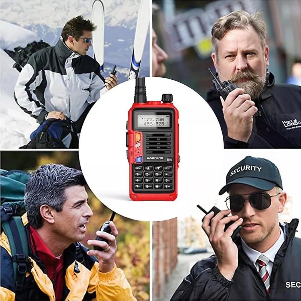 Baofeng Uv-s9 Plus Tri-band Radio 10w Kraftig 136-174mhz/220-225mhz/400-520mhz Walkie Talkie Amatør Håndholdt Toveis Radio - Walkie Talkie Yellow