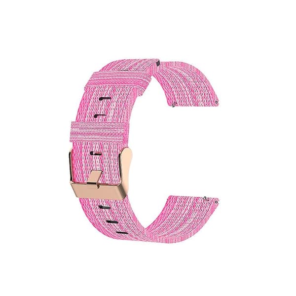 Til Garmin Vivoactive 3 Nylon urrem Pink