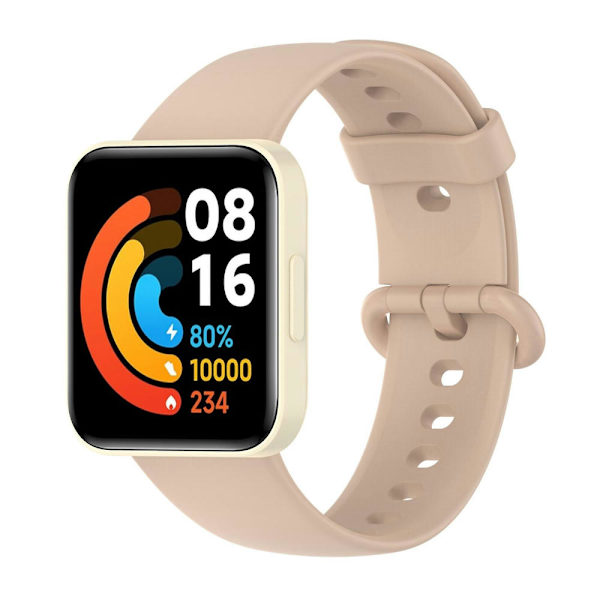 Silikone Rem Til Xiaomi Redmi Watch 2 Cherry Blossom Pink