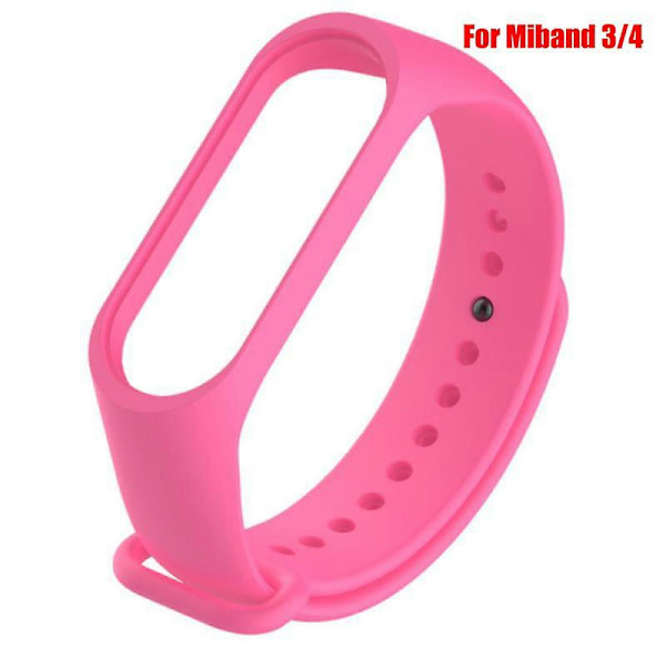 Silikonarmband för Xiaomi Mi 3 4 5 6 Armband Xiaomi Sport Smartwatch Mjuk handled 04 mi 3 4