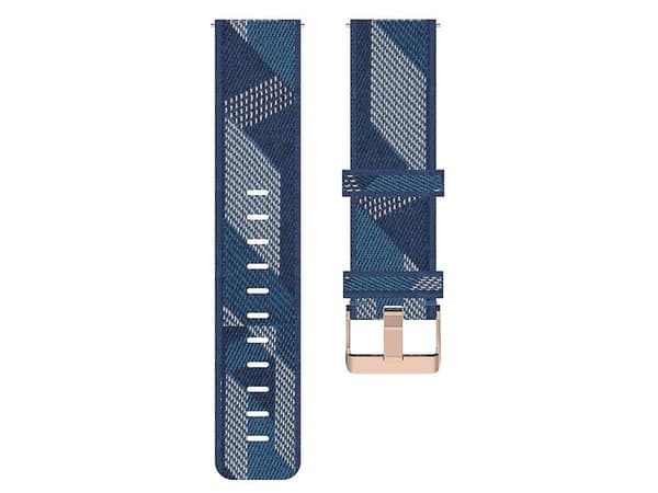 Hihna Garmin Forerunner 245 20Mm Sininen Nylon Ranneke