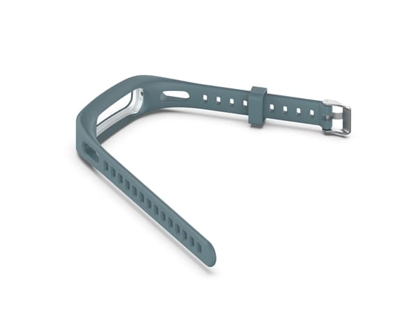 Smartwatch-rem for Huawei Honor Strap 4 Running Version / Strap 3e Universal Silicone (Rock Cyan)