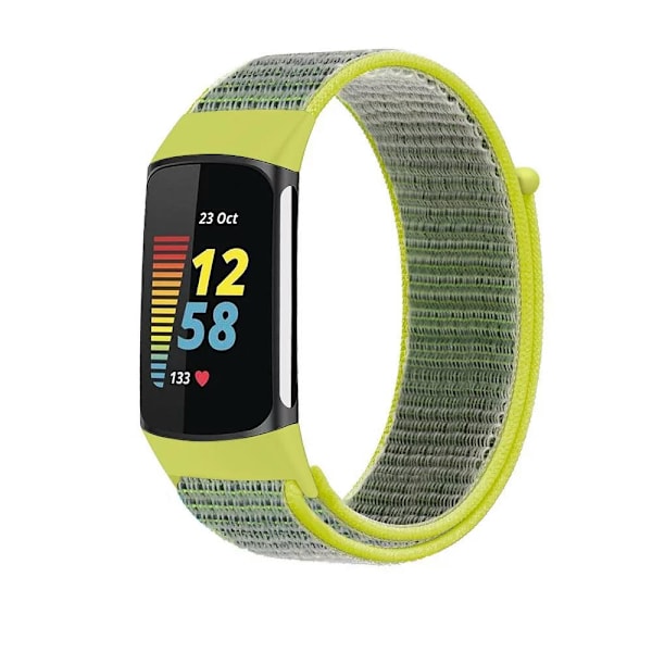 Rem for Fitbit Charge 5 Smart Watch Tilbehør Sports Nylon Loop Armbånd Rem Correa Pulsera for fitbit Charge 5 Band
